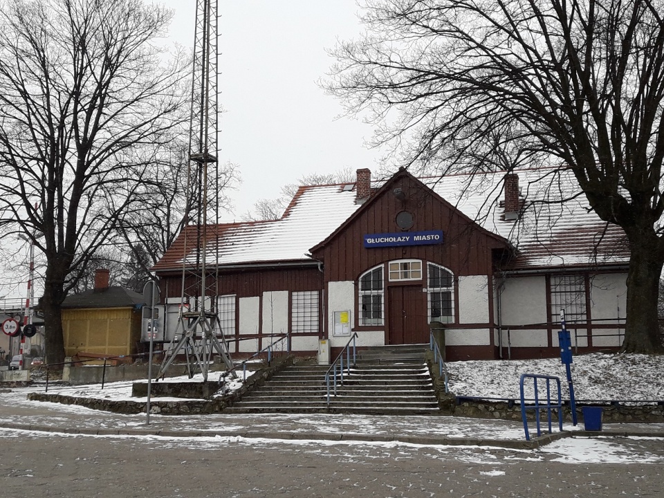 Dworzec w Głuchołazach [fot. Wiktoria Palarczyk]