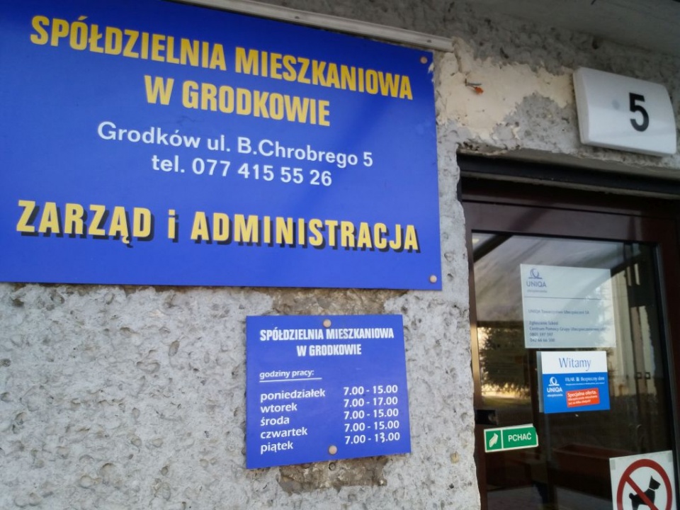 Spółdzielnia Mieszkaniowa w Grodkowie otrzymała pół miliona złotych unijnego wsparcia [fot. Maciej Stępień]