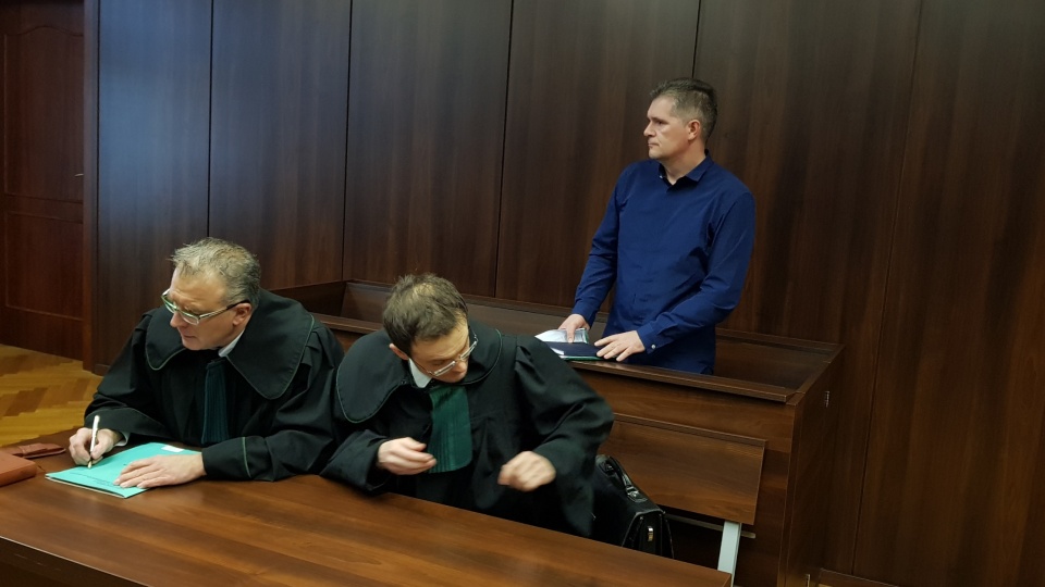 Roman Kołbuc przed sądem odwoławczym w Opolu [fot. Kacper Śnigórski]