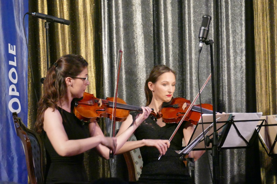 Występ "Apertus Quartet" na festiwalu w Mosznej © [fot. Małgorzata Ślusarczyk]