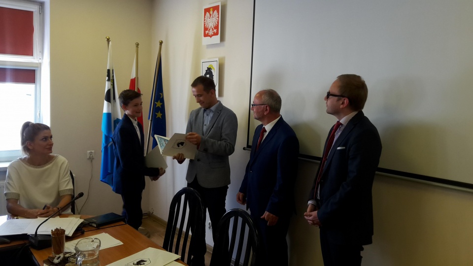Młodzieżowa Rada Miejska w Głuchołazach rozpoczęła IV kadencję [fot. Grzegorz Ptak]