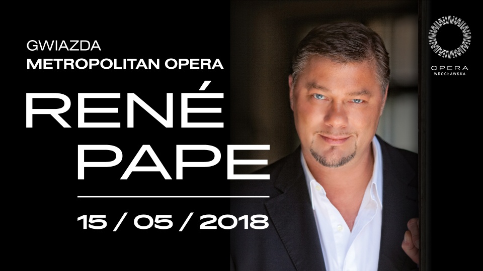 Rene Pape w Operze Wrocławskiej [fot. materiały organizatora]