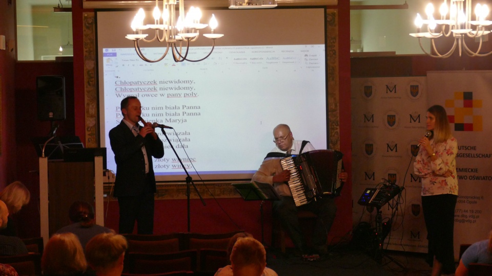 Konferencja "Muzyka tradycyjna Opolszczyzny" w MŚO © [fot. Małgorzata Ślusarczyk]