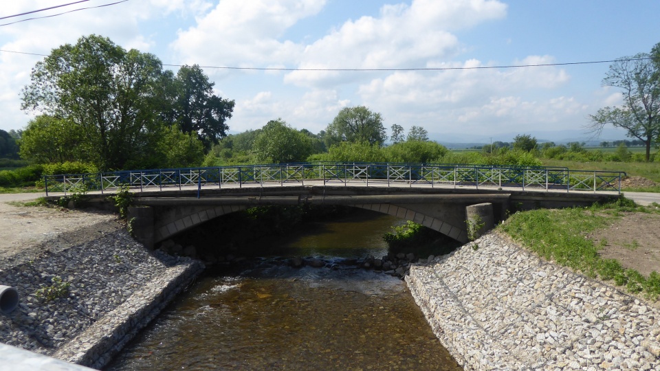 Otwarto most na rzece Vidnia [fot. Ewelina Laxy]