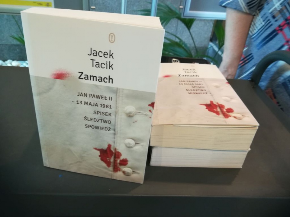 Jacka Tacika spojrzenie na zamach na Jana Pawła II. Promocja książki w Opolu [fot. Katarzyna Zawadzka]