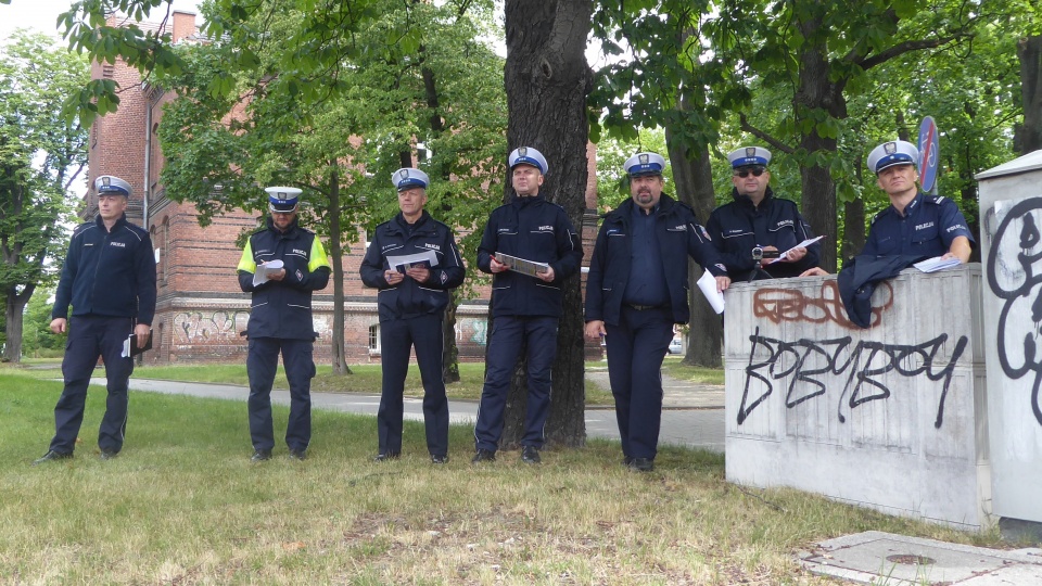 11 policjantów z całego województwa wzięło udział w finale XXI edycji konkursu Policjant Roku Ruchu Drogowego [fot. Ewelina Laxy]