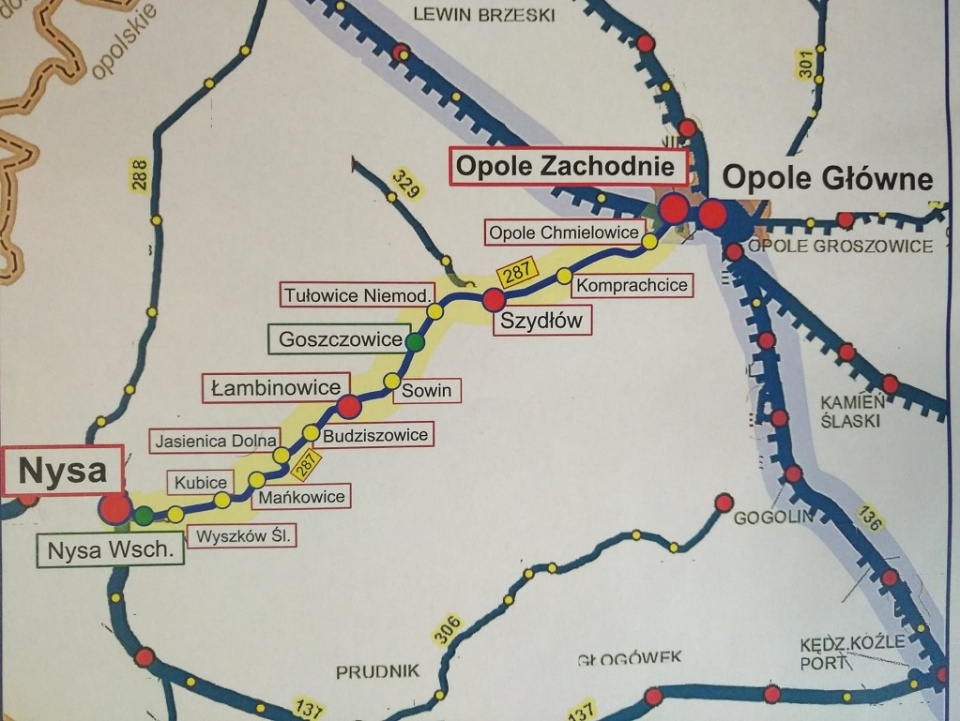 Remont linii kolejowej Opole - Nysa [fot. Katarzyna Doros]