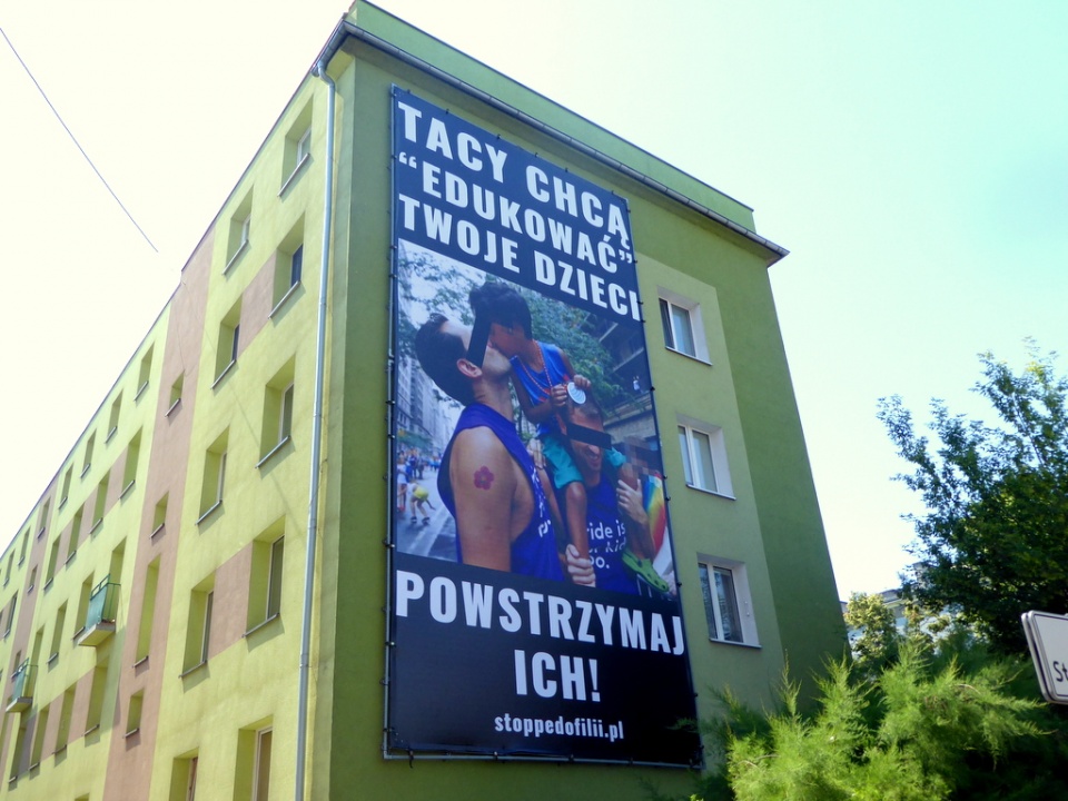 Billboard w centrum Opola [fot. Witold Wośtak]