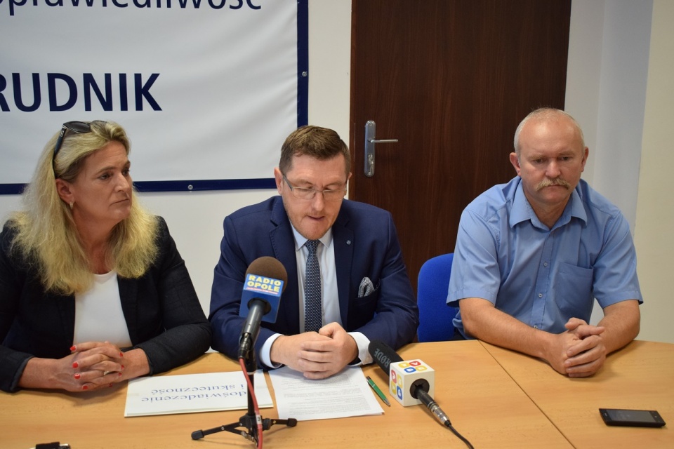 Krzysztof Barwieniec powalczy o fotel wójta w gminie Lubrza [fot. Wiktoria Palarczyk]