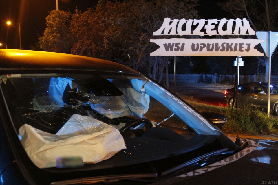 Wypadek ul. Wrocławska w Opolu [fot. Mario]