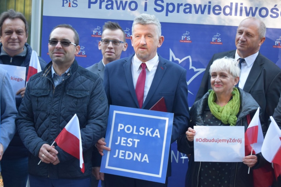 Jerzy Wojnarowski kandydatem PiS na burmistrza Głuchołaz [fot. Wiktoria Palarczyk]