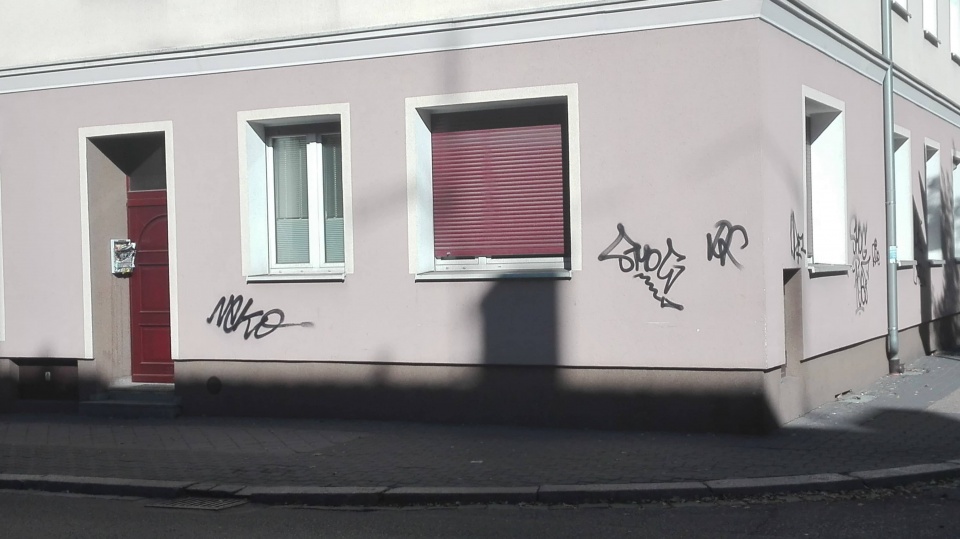 Graffiti na 1 Maja w Opolu [fot. Marzena Śmierciak]