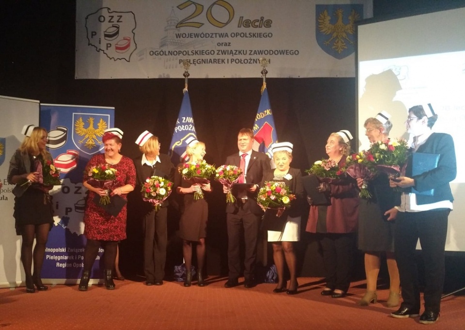Opolskie pielęgniarki i położne świętowały 20-lecie związków zawodowych [fot. Katarzyna Doros]