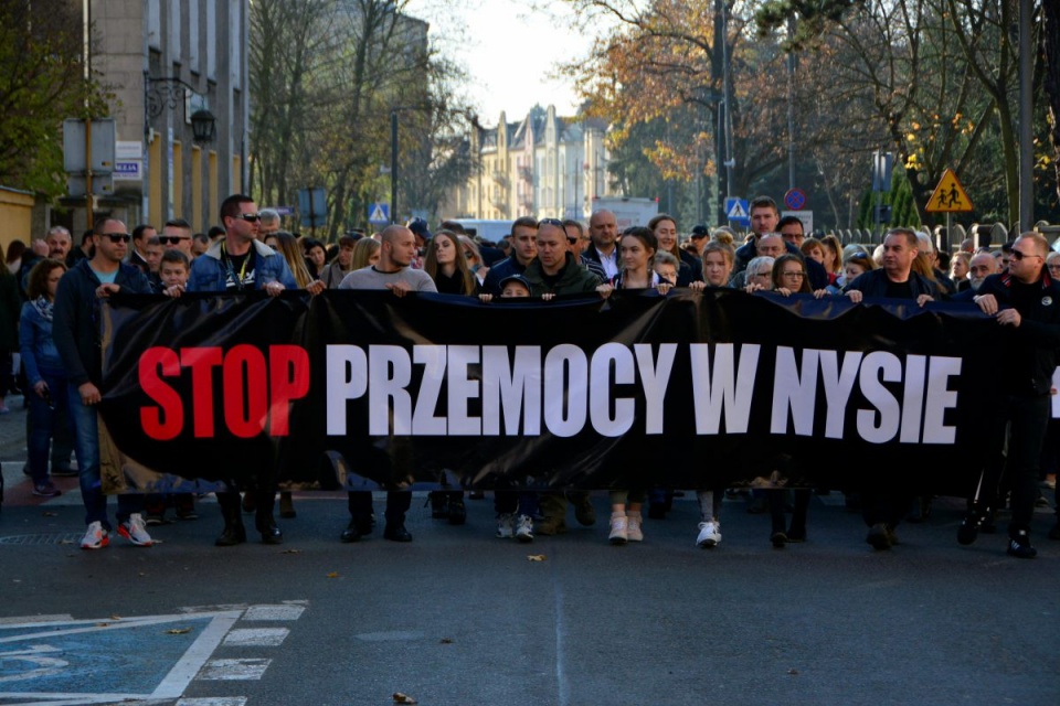 Marsz "Stop przemocy w Nysie" [fot. Daniel Klimczak]