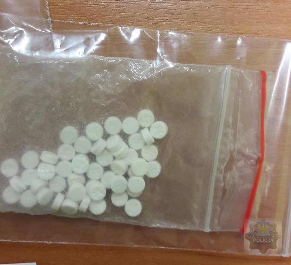 Opolscy kryminalni zabezpieczyli ponad 100 tabletek MDMA, marihuanę i trzy suszące się krzaki konopi indyjskiej [fot. KWP w Opolu]