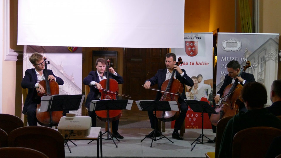 Zimowy koncert Polish Cello Quartet w Nysie © [fot. Małgorzata Ślusarczyk]