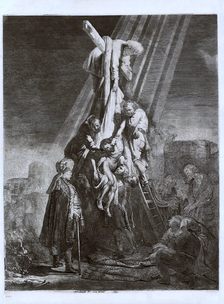 Zdjęcie z krzyża 1633 Rembrandt [fot. MŚO]