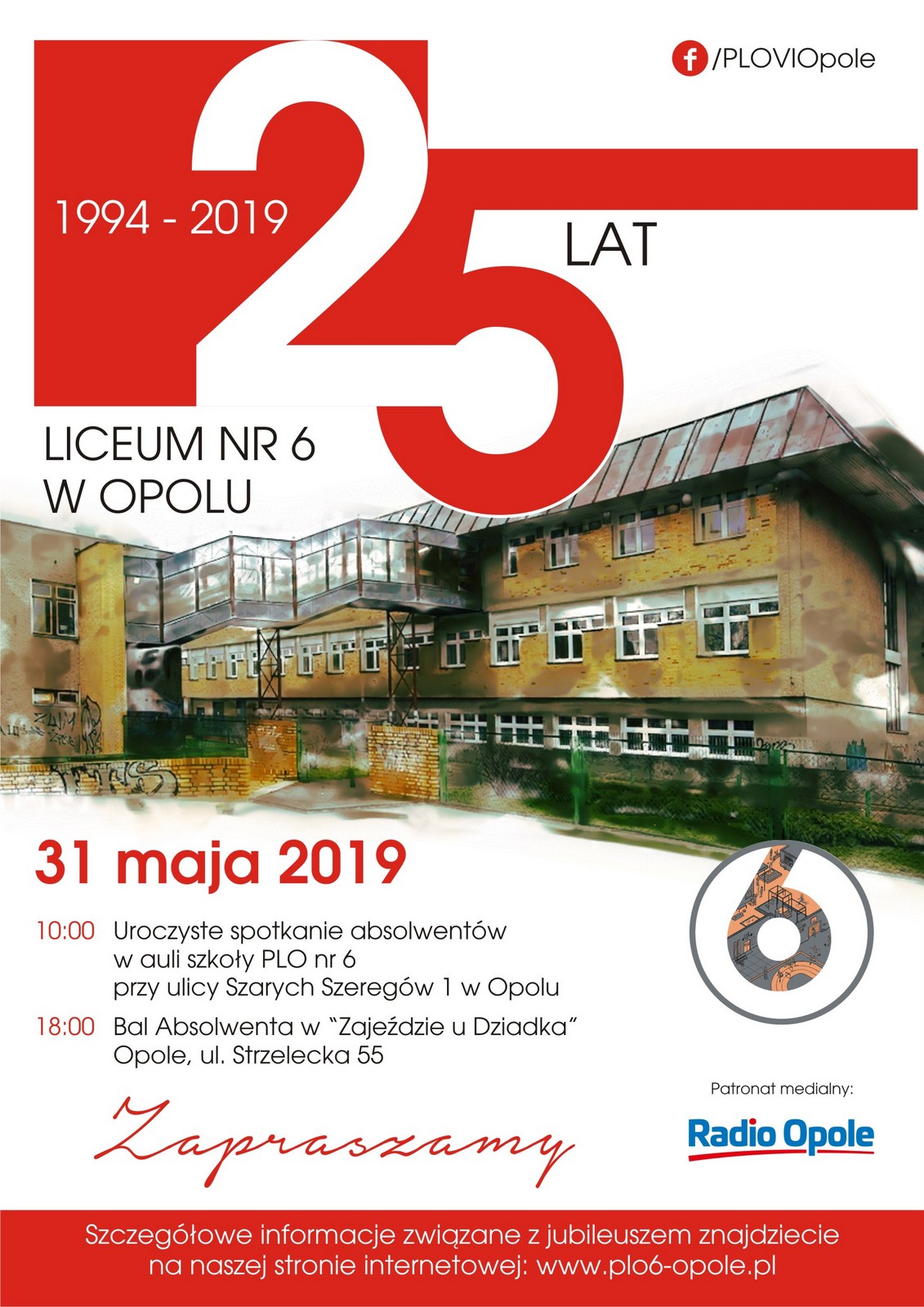 25-lecie Publicznego Liceum Ogólnokształcącego nr VI w Opolu