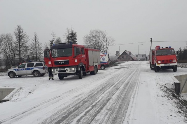 W Charbielinie koło Głuchołaz auto osobowe uderzyło w czeski pociąg
