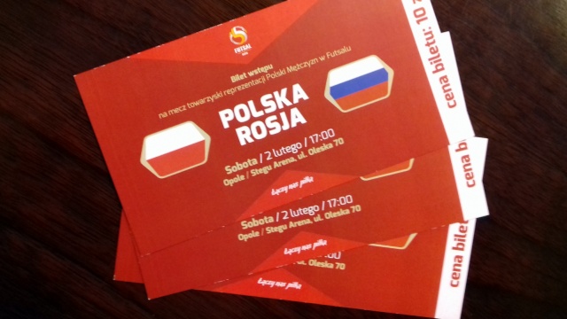 Ostatnia szansa, aby zobaczyć futsalowy mecz Polska-Rosja na żywo. Zostały ostatnie bilety na spotkanie w Opolu