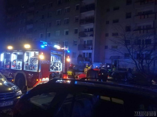 Po pożarze w Opolu. Mieszkańcy 10-piętrowego bloku bez windy