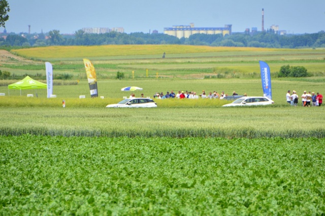 Rolnicy z całej Opolszczyzny przyjechali do Łosiowa aby poznać nowe technologie uprawy. Dzięki temu wiemy, co stosować na polach