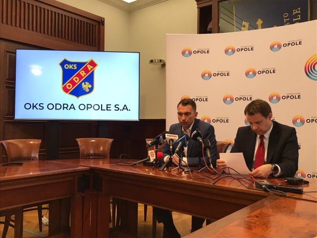 Możemy zbudować klub, który będzie bił się o ekstraklasę. Naczelnik wydziału sportu ma być prezesem spółki Odra Opole