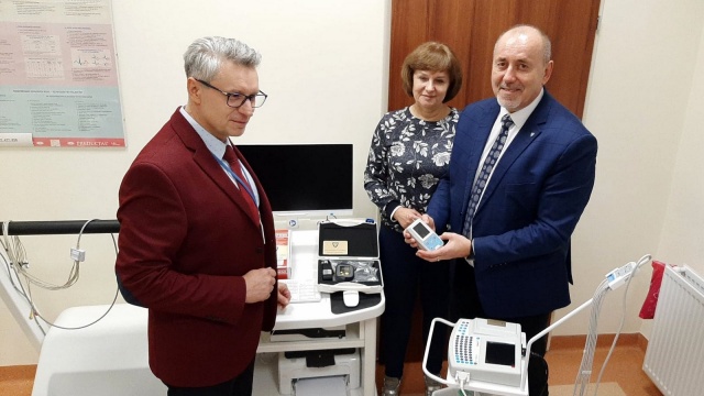 Nowy sprzęt trafił do szpitala MSWiA w Opolu. Urządzenia zakupiło Starostwo Powiatowe w Opolu