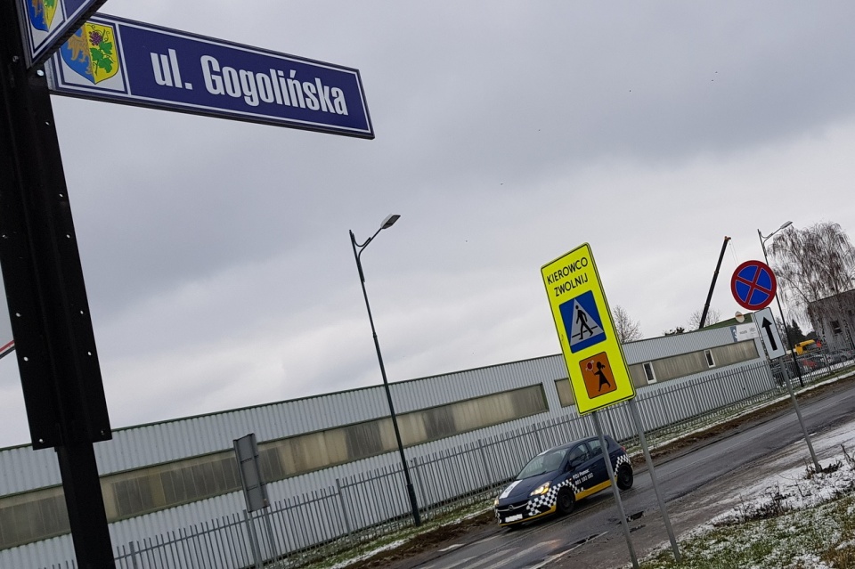 Ulica Gogolińska w Strzelcach Opolskich będzie przebudowana [fot. Agnieszka Pospiszyl]