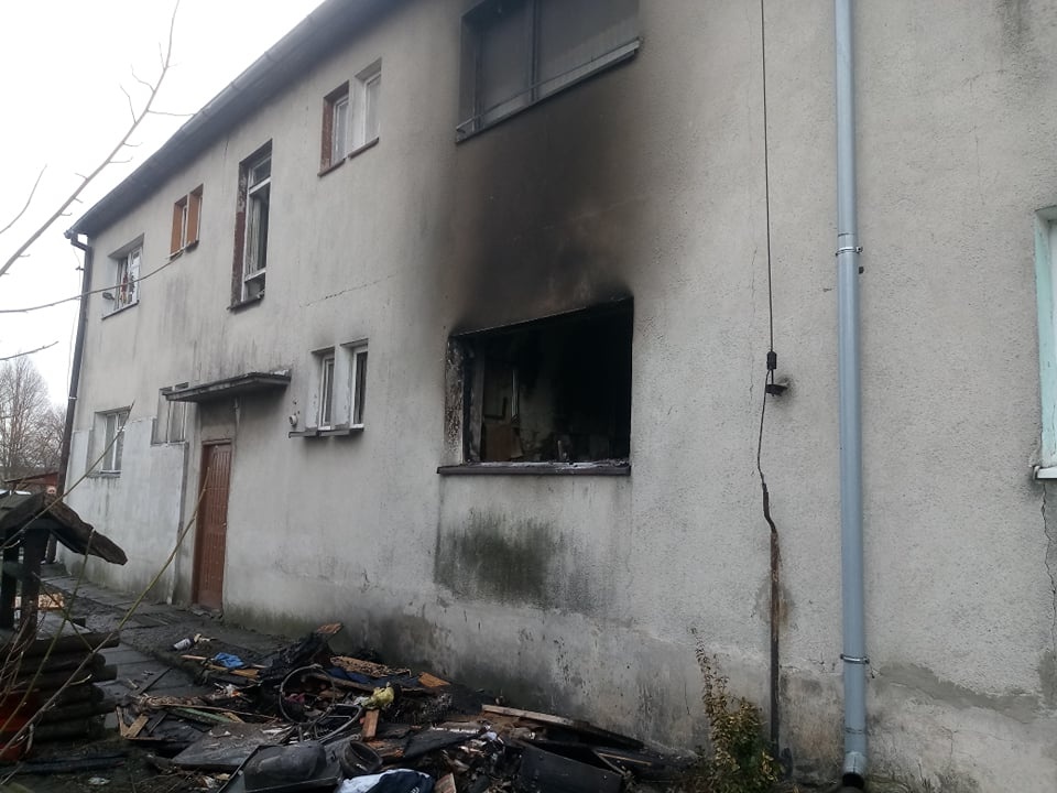 Zniszczenia po wybuchu w Gierałcicach [fot. Witold Wośtak]