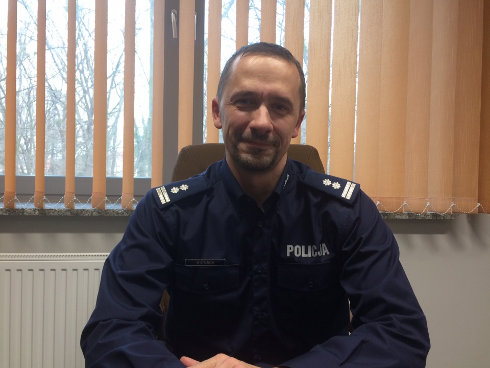 Mariusz Stelnicki, nowy komendant brzeskiej policji [fot. Maciej Stępień]