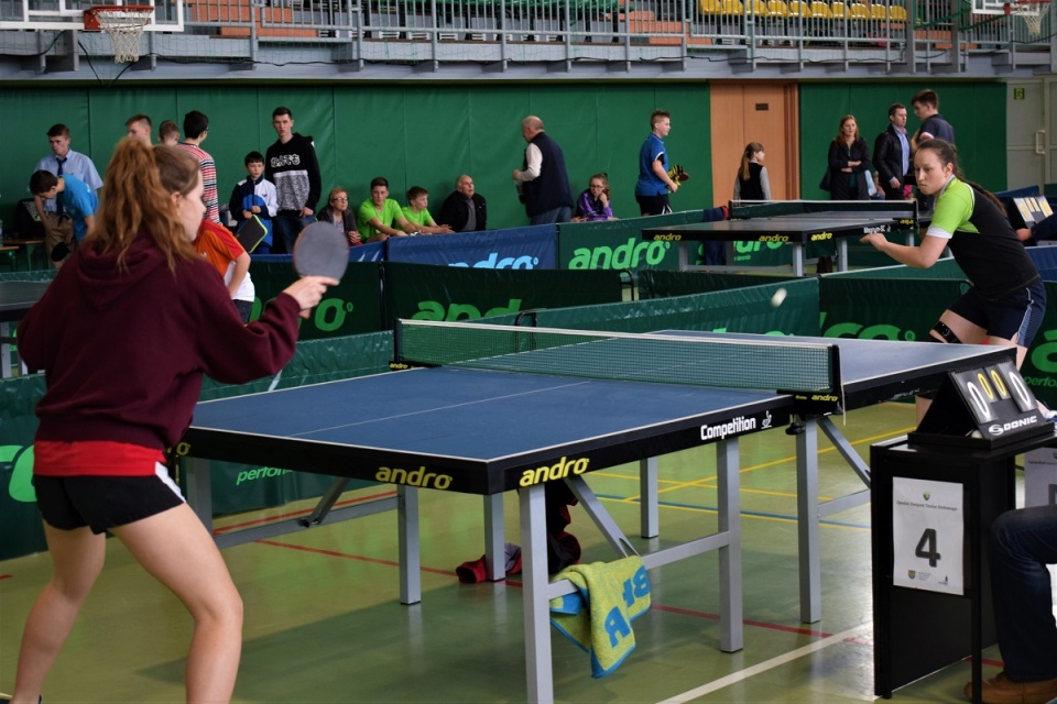 Młodzi tenisiści stołowi walczyli o laury w Cisku [fot. Paweł Konieczny]