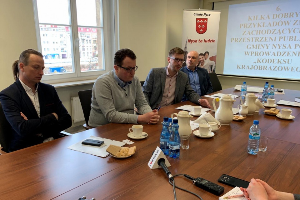 Delegacja z Gdańska odwiedziła nyski magistrat [fot. Daniel Klimczak]