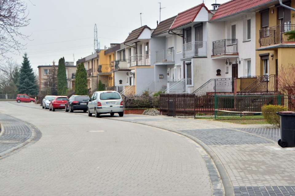 Ulica Lipowa w Brzegu po remoncie [fot. Daniel Klimczak]