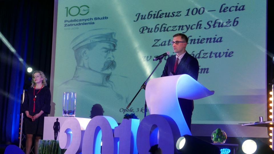 Obchody 100-lecia Publicznych Służb Zatrudniania w Opolu [fot. Mariusz Chałupnik]