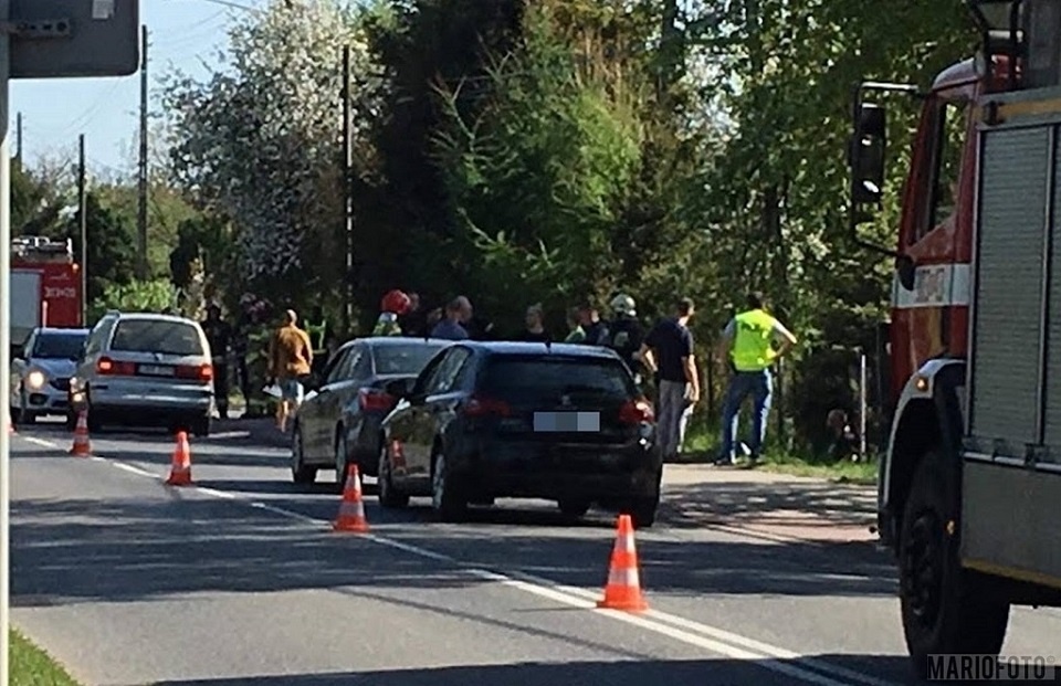 Policyjne strzały za uciekającym kierowcą w Niemodlinie, w powiecie opolskim [fot. Mario]