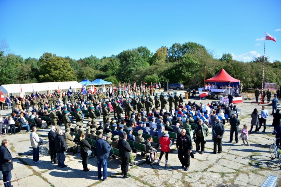 Uroczystości ku czci żołnierzy niezłomnych w Starym Grodkowie [fot. Daniel Klimczak]