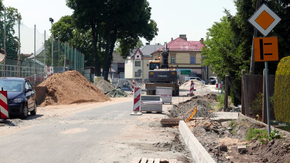 Remont drogi powiatowej w Bogdanowicach [fot. Mariusz Chałupnik]