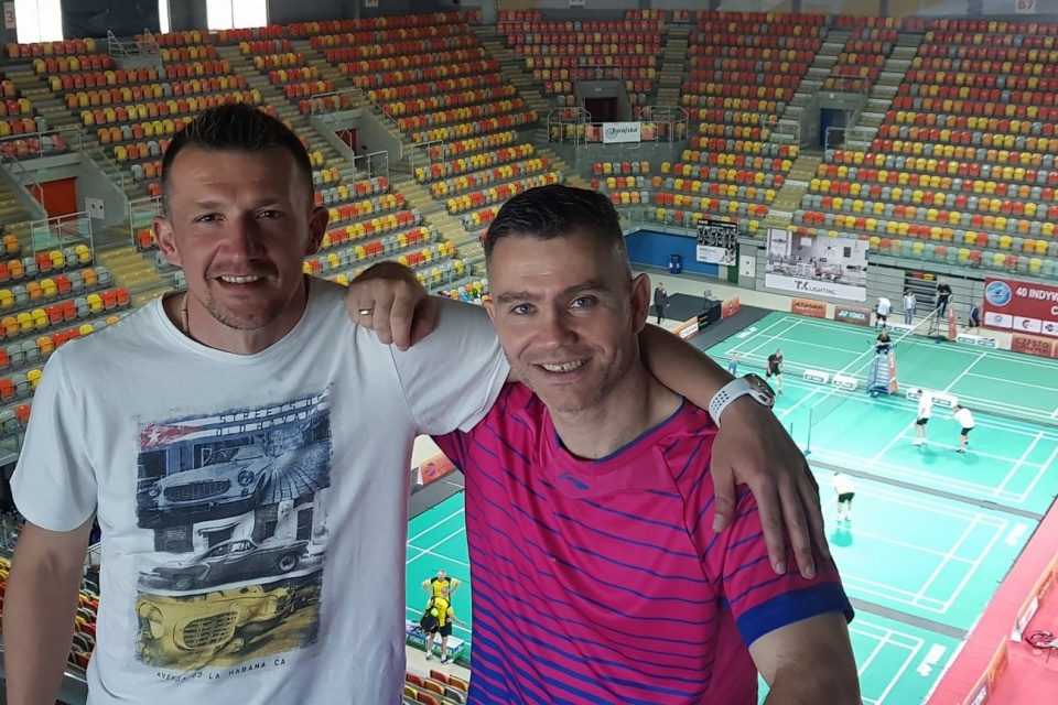 Sławomir Hetmański i Mirosław Marek będą reprezentować Opolszczyznę na Mistrzostwach Świata Seniorów w badmintonie [fot. archiwum prywatne]