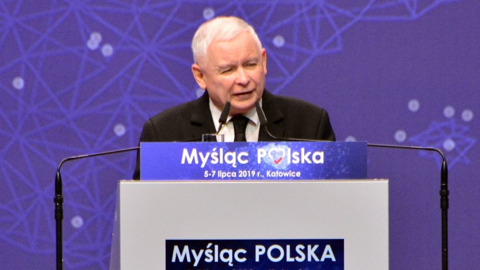 Zakończył się 3. dzień konwencji PiS oraz Zjednoczonej Prawicy "Myśląc Polska" w Katowicach [fot. Daniel Klimczak]
