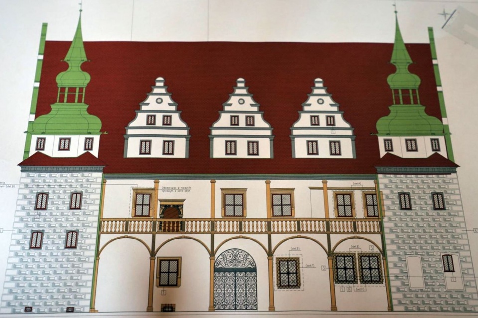 Dzięki badaniom architektów, udało się ustalić dawny wygląd brzeskiego ratusza [fot. UM Brzeg]