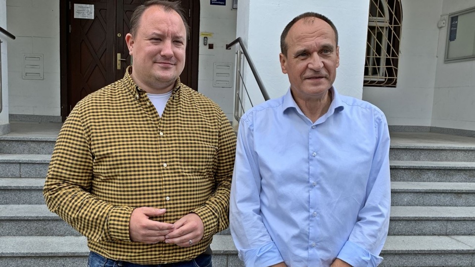 Paweł Grabowski (z lewej) i Paweł Kukiz (z prawej) przekonują, że wkrótce odbędą się przedterminowe wybory samorządowe [fot. Daniel Klimczak]