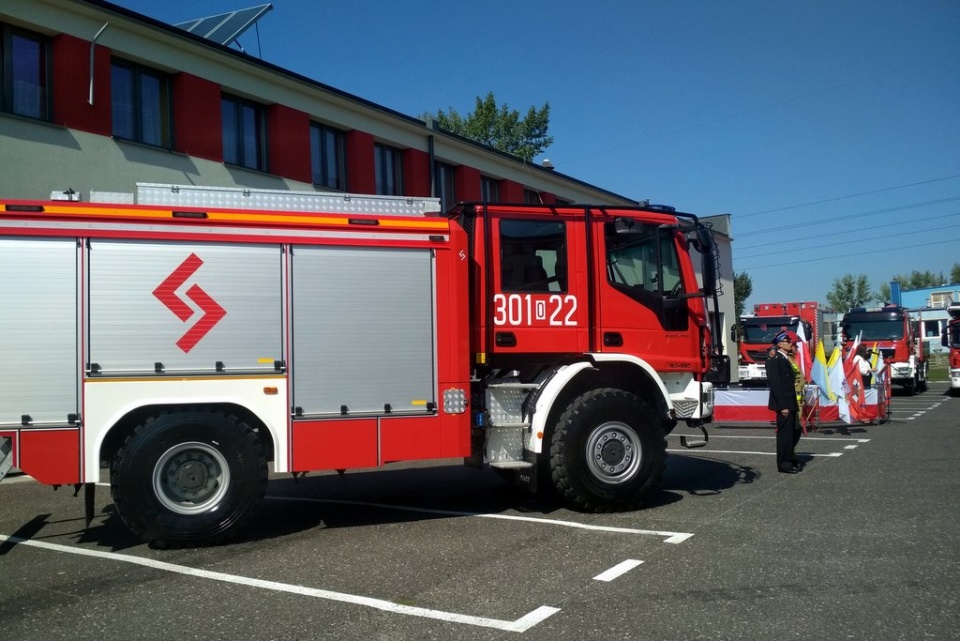 Komenda Miejska PSP w Opolu ma nowy wóz ratowniczo-gaśniczy [fot. Joanna Matlak]