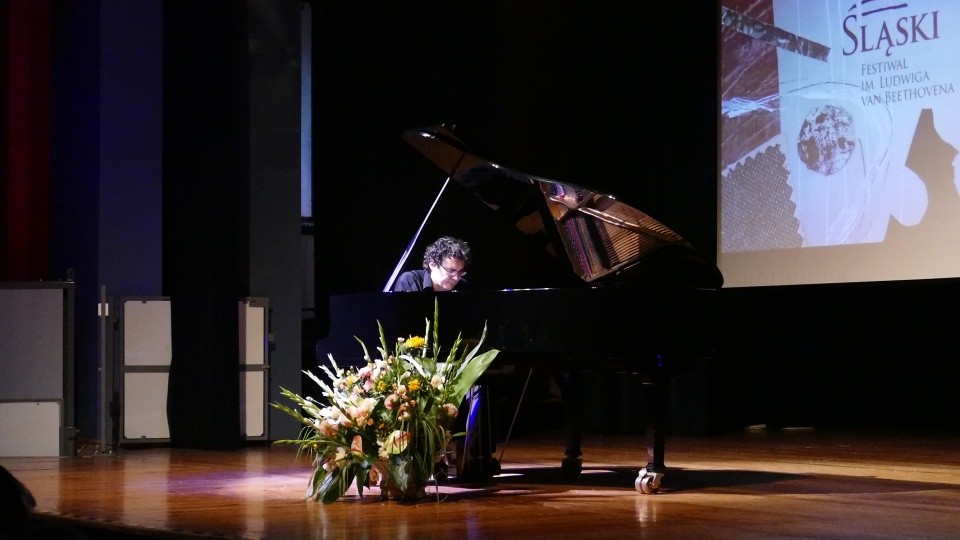 Recital fortepianowy 27. Śląskiego Festiwalu im. Ludwiga van Beethovena w Głogówku © [fot. Małgorzata Ślusarczyk]