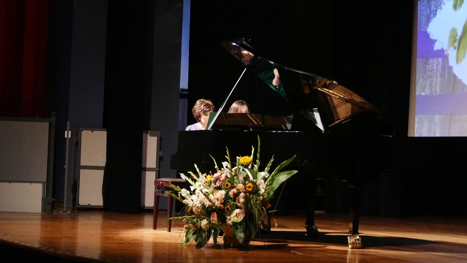 Recital Ravel Piano DUO podczas festiwalu beethovenowskiego w Głogówku © [fot. Małgorzata Ślusarczyk]