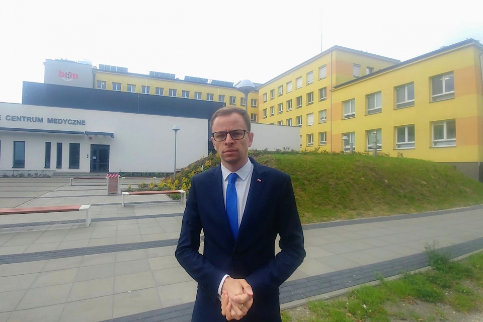 Wojciech Komarzyński apeluje o rozsądne decyzje dotyczące brzeskiego szpitala