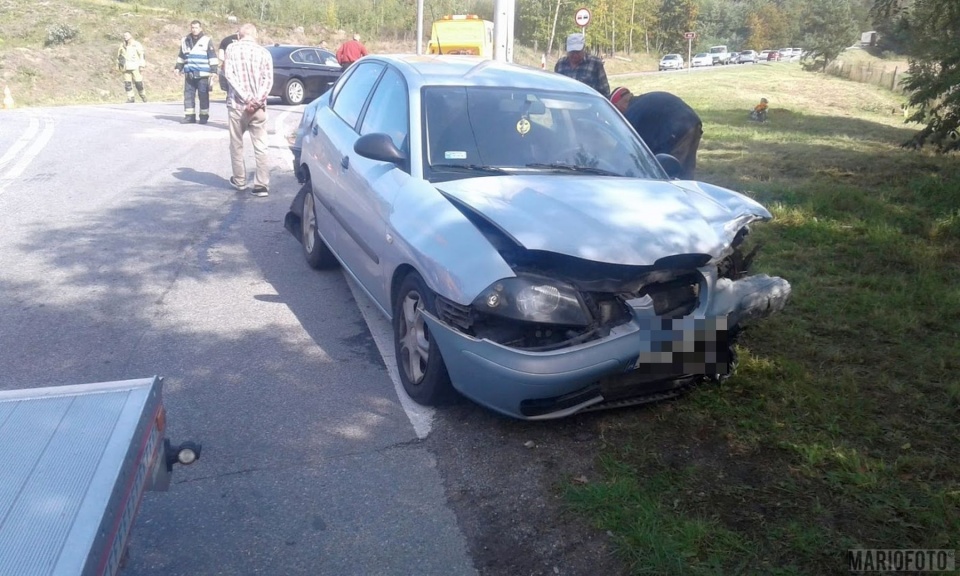 Wypadek w Malerzowicach Wielkich [Fot.MARIO]