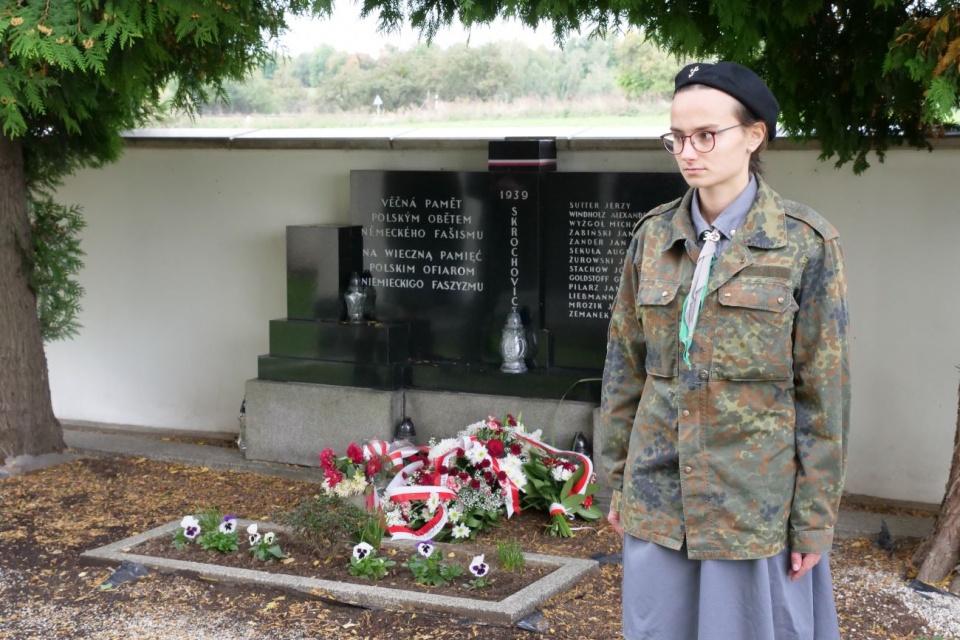 Upamiętnili ofiary obozu w Skrochovicach [fot. Paweł Konieczny]