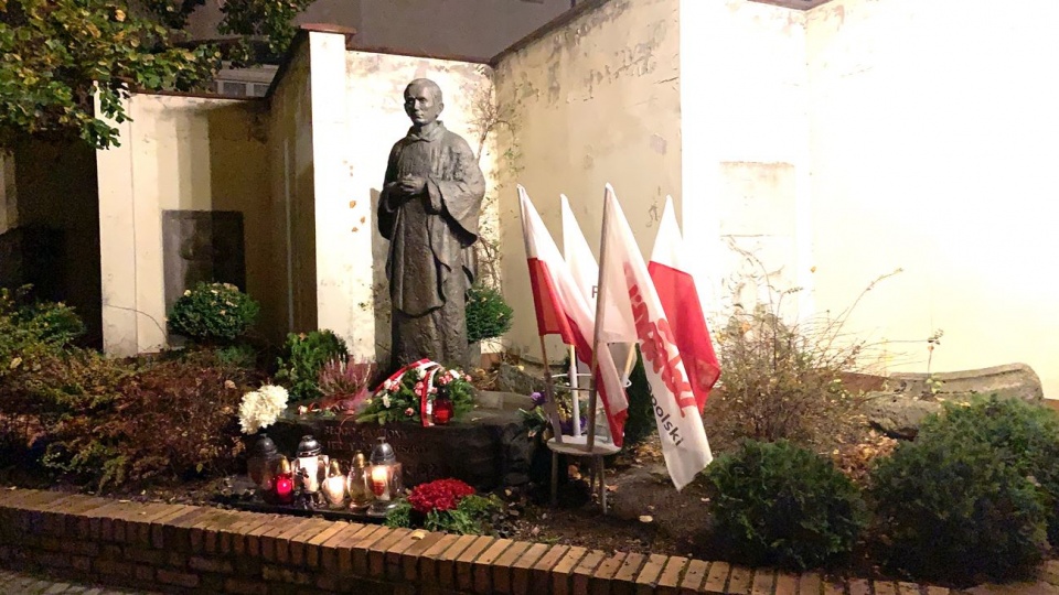 Opolanie upamiętnili 35. rocznicę śmierci księdza Jerzego Popiełuszki [Fot.Daniel Klimczak]