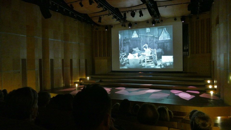 Występ Karola Mossakowskiego w ramach cyklu "W starym kinie" w FO © [fot. Małgorzata Ślusarczyk]